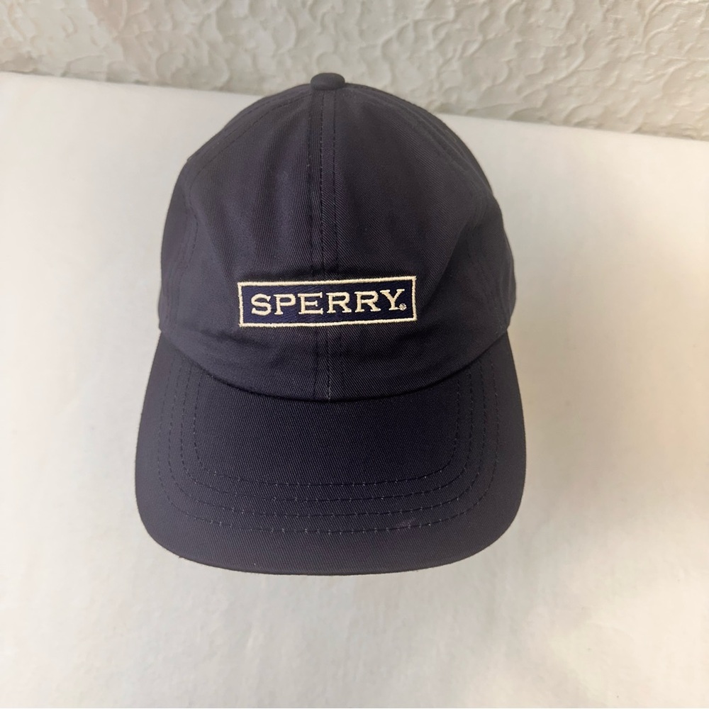 Sperry Baseball Cap Blue Adjustable Vintage Men's Hat Accessories